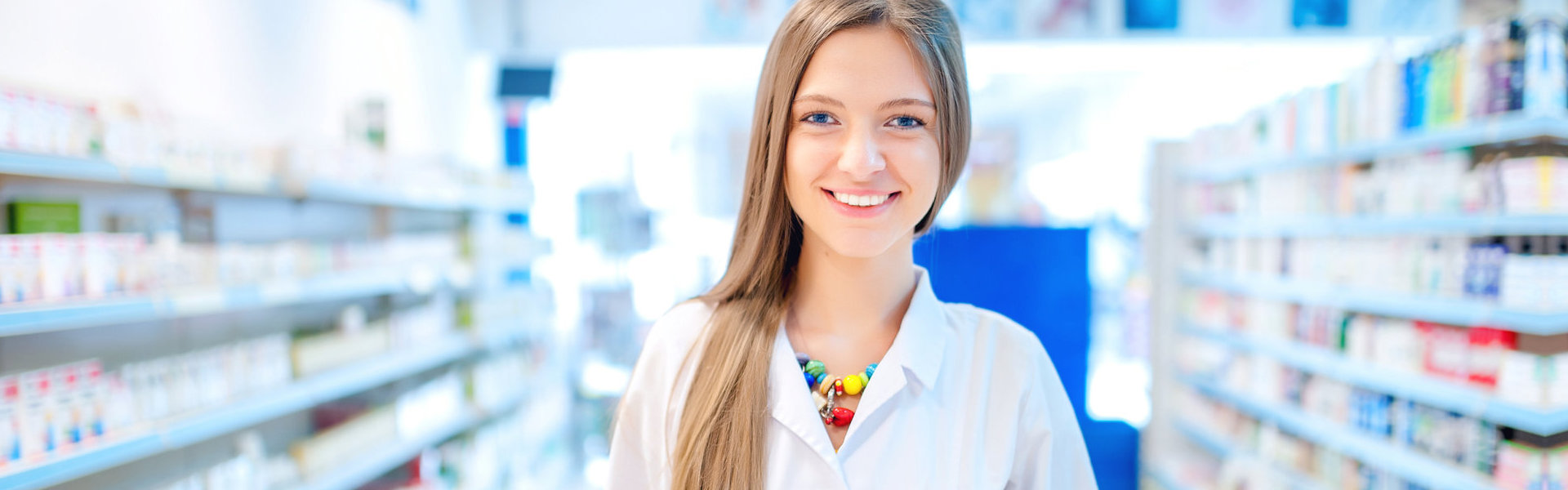 pharmacist smiling