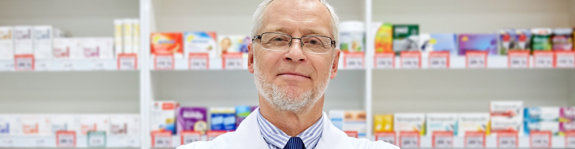 pharmacist smiling